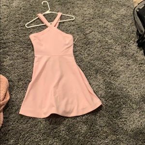 pink dress